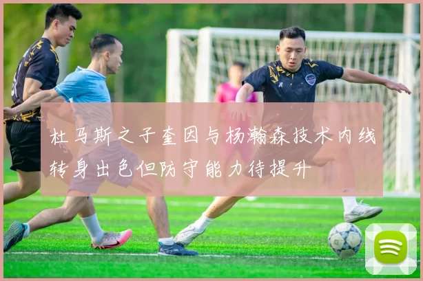 杜马斯之子奎因与杨瀚森技术内线转身出色但防守能力待提升